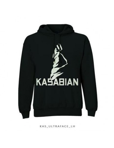 Kasabian: Ultra Face (Felpa Con Cappuccio Unisex Tg. 2XL)