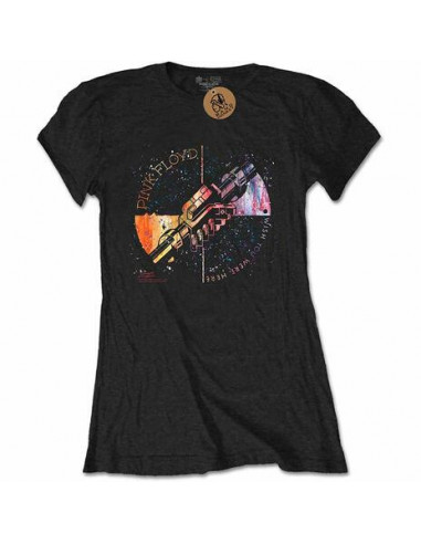 Pink Floyd: Machine Greeting Orange (T-Shirt Donna Tg. L)