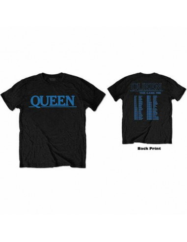 Queen: The Game Tour (Back Print) (T-Shirt Unisex Tg. 3XL)