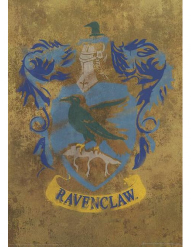 Harry Potter: Pyramid - Ravenclaw Crest (Stampa 30X40 Cm)