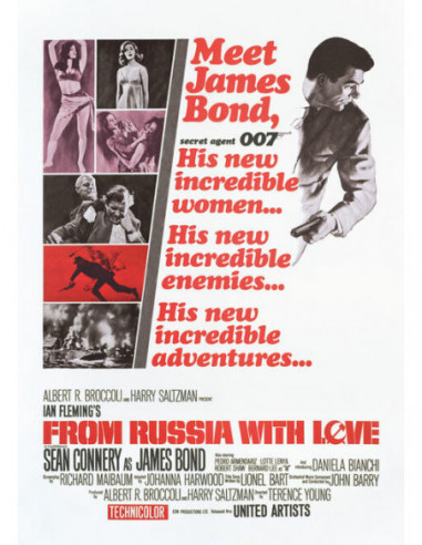 James Bond: From Russia With Love (Cartolina)