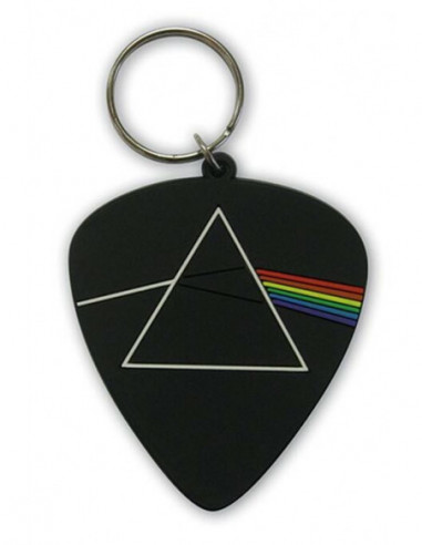 Pink Floyd: Plectrum Rubber Keychain (Portachiavi Gomma)