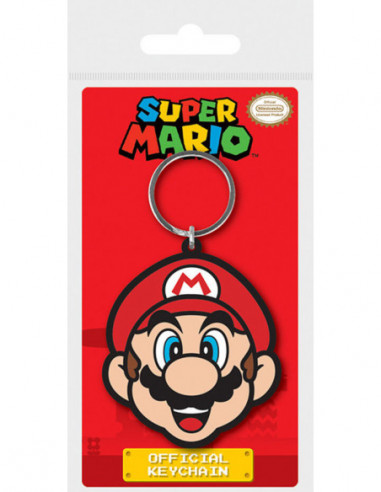 Nintendo: Super Mario - Mario Rubber Keychain (Portachiavi)