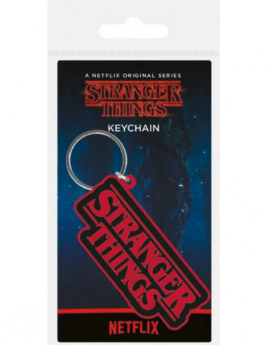 Stranger Things: Logo Rubber Keychain (Portachiavi)