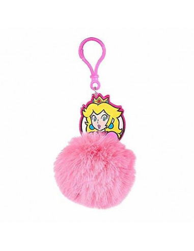 Nintendo: Super Mario - Princess Peach Pom Pom Keychain (Portachiavi)