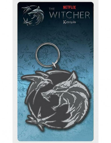 Witcher (The): Design 1 Rubber Keychain (Portachiavi Gomma)