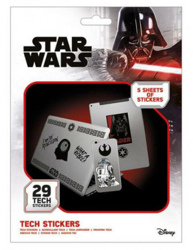 Star Wars: Force Tech Sticker Pack (Set Adesivi)