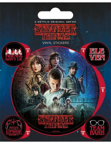 Stranger Things: One Sheet (Vinyl Stickers Pack)