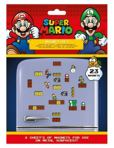 Nintendo: Super Mario - Mushroom Kingdom (Magnet Set)