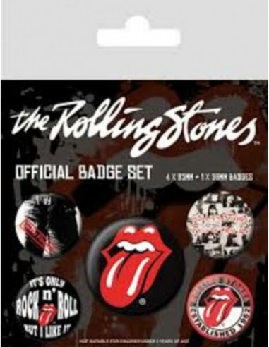 Rolling Stones (The): Classic (Pin Badge Pack)