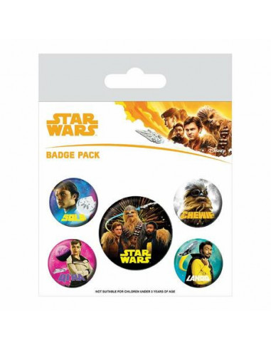 Star Wars: Han Solo Movie (Pin Badge Pack)