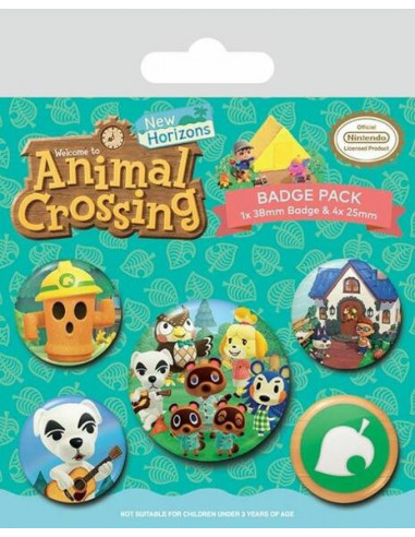 Nintendo: Animal Crossing - Islander (Badge Pack)