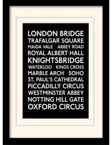 Pyramid: London Transport - 10 (Stampa In Cornice 30X40 Cm)