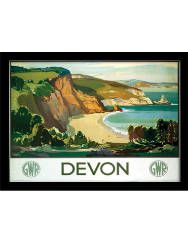 Devon - 3 (Stampa In Cornice 30X40 Cm)