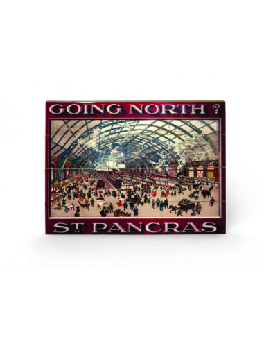 St Pancras (Stampa Su Legno 59X40Cm)