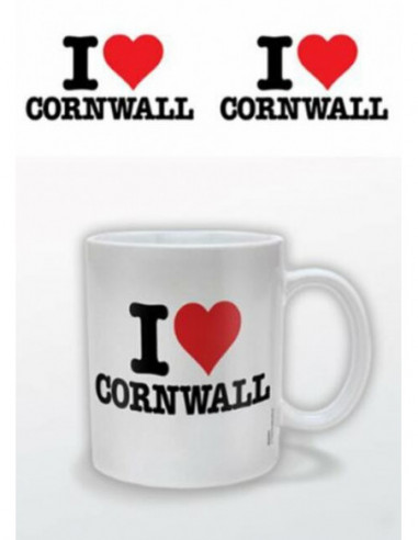 I (heart) Cornwall (tazza)