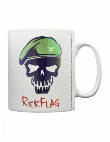 Dc Comics: Suicide Squad (Rick Flag Skull) (Tazza)