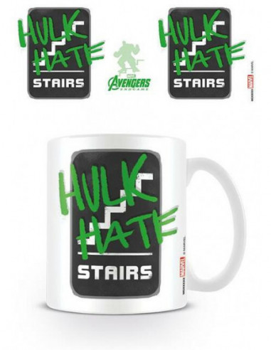 Marvel: Avengers Endgame - Hulk Hate Stairs -Mug- (Tazza)