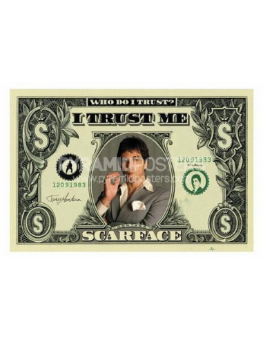 Scarface: Pyramid - Dollar Bill (Poster Maxi 61X91,5 Cm)