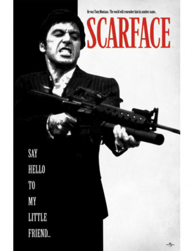 Scarface: Pyramid - Say Hello To My Little Friend (Poster Maxi 61X91,5 Cm)