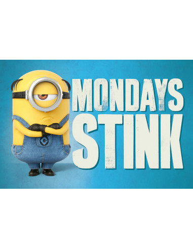 Minions: Despicable Me 3 - Mondays Stink (Poster Maxi 61X91,5 Cm)