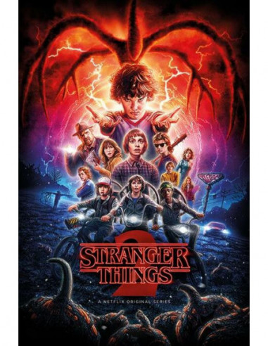 Stranger Things: Pyramid - One-Sheet Season 2 (Poster Maxi 61X91,5 Cm)