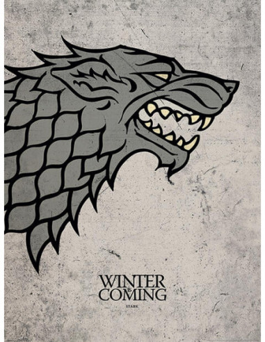 Game Of Thrones: Pyramid - Stark (Stampa 80X60 Cm)