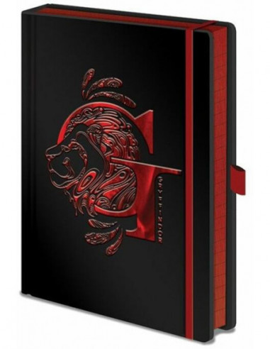 Harry Potter: Pyramid - Gryffindor Foil Premium (A5 Notebook / Quaderno)