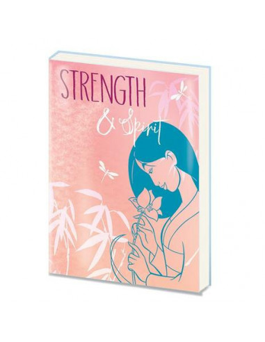 Disney: Mulan - Strength And Spirit PVC Premium A5 Notebook (Quaderno)