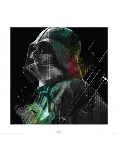 Star Wars: Pyramid - Rogue One - Darth Vader Lines (Stampa 40X40 Cm)