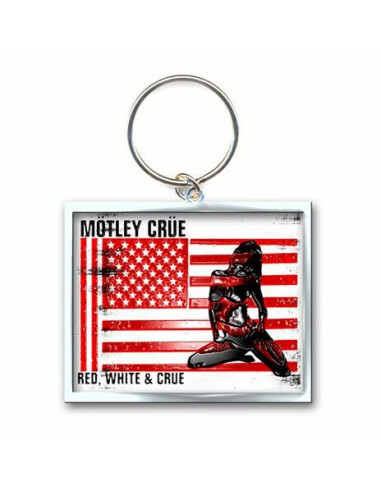 Motley Crue: Red White & Crue (Portachiavi Metallo)