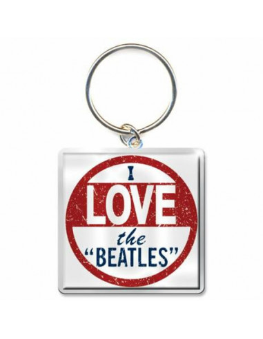 Beatles (The): I Love Beatles (The) (Portachiavi Metallo)