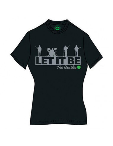 Beatles (The): Rooftop Black (Top Donna Tg. XL)