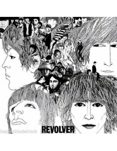 Beatles (The): Revolver (Targa Acciaio da Muro)