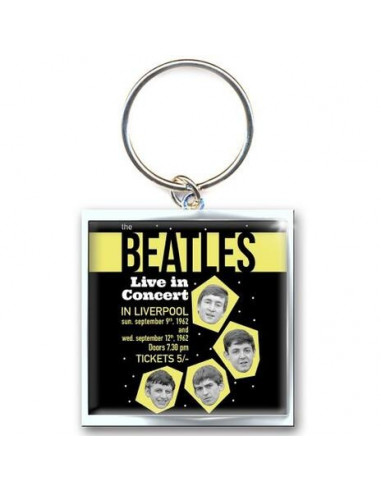 Beatles (The): Live In Concert (Portachiavi Metallo)