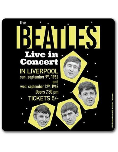 Beatles (The): 1962 Live In Concert (Sottobicchiere)