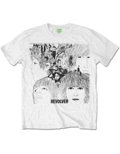 Beatles (The): Revolver Album Cover (T-Shirt Unisex Tg. 2XL)