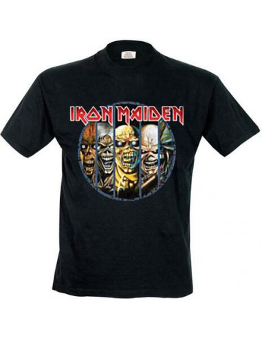 Iron Maiden: Eddie Evolution (T-Shirt Unisex Tg. L)