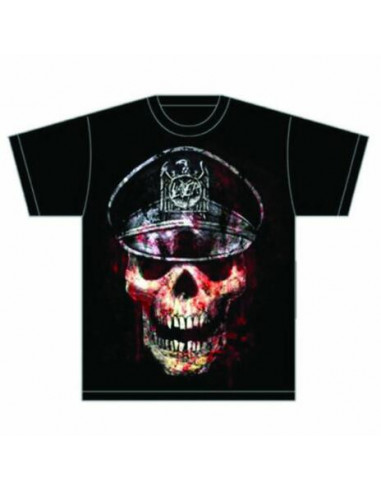 Slayer: Skull Hat (T-Shirt Unisex Tg. L)