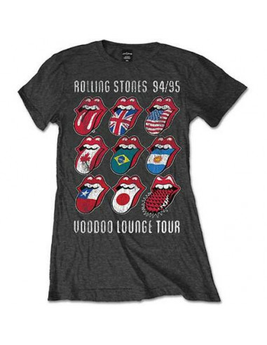 Rolling Stones (The): Voodoo Lounge Tongues (T-Shirt Donna Tg. XL)