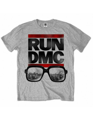 Run Dmc: Glasses Nyc (T-Shirt Unisex Tg. L)