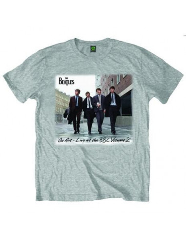 Beatles (The): On Air Grey (T-Shirt Unisex Tg. L)