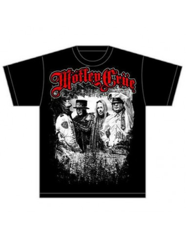 Motley Crue: Greatest Hits Bandshot (T-Shirt Unisex Tg. L)