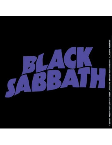 Black Sabbath: Wavy Logo (Sottobicchiere)