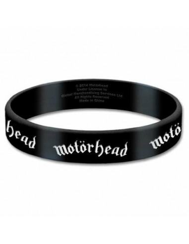 Motorhead: Logo (Braccialetto Gomma)