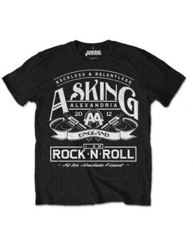 Asking Alexandria: Rock N' Roll (T-Shirt Unisex Tg. M)