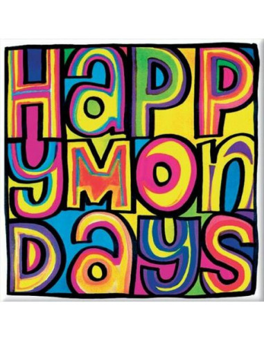 Happy Mondays: Dayglo Logo (Magnete)