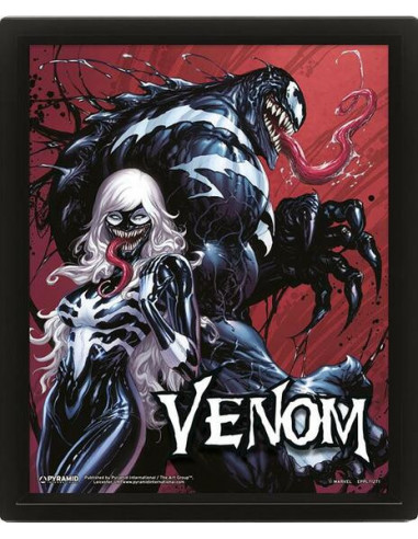 Marvel: Pyramid - Venom - Teeth And Claws (3D Lenticular Poster 25x20 Cm)