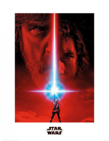 Star Wars: Pyramid - The Last Jedi - Teaser Art Print (Stampa 80X60 Cm)