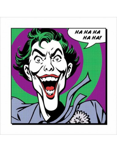 Dc Comics: Pyramid - Joker - Ha Ha Ha Ha Ha (Stampa 40X40 Cm)